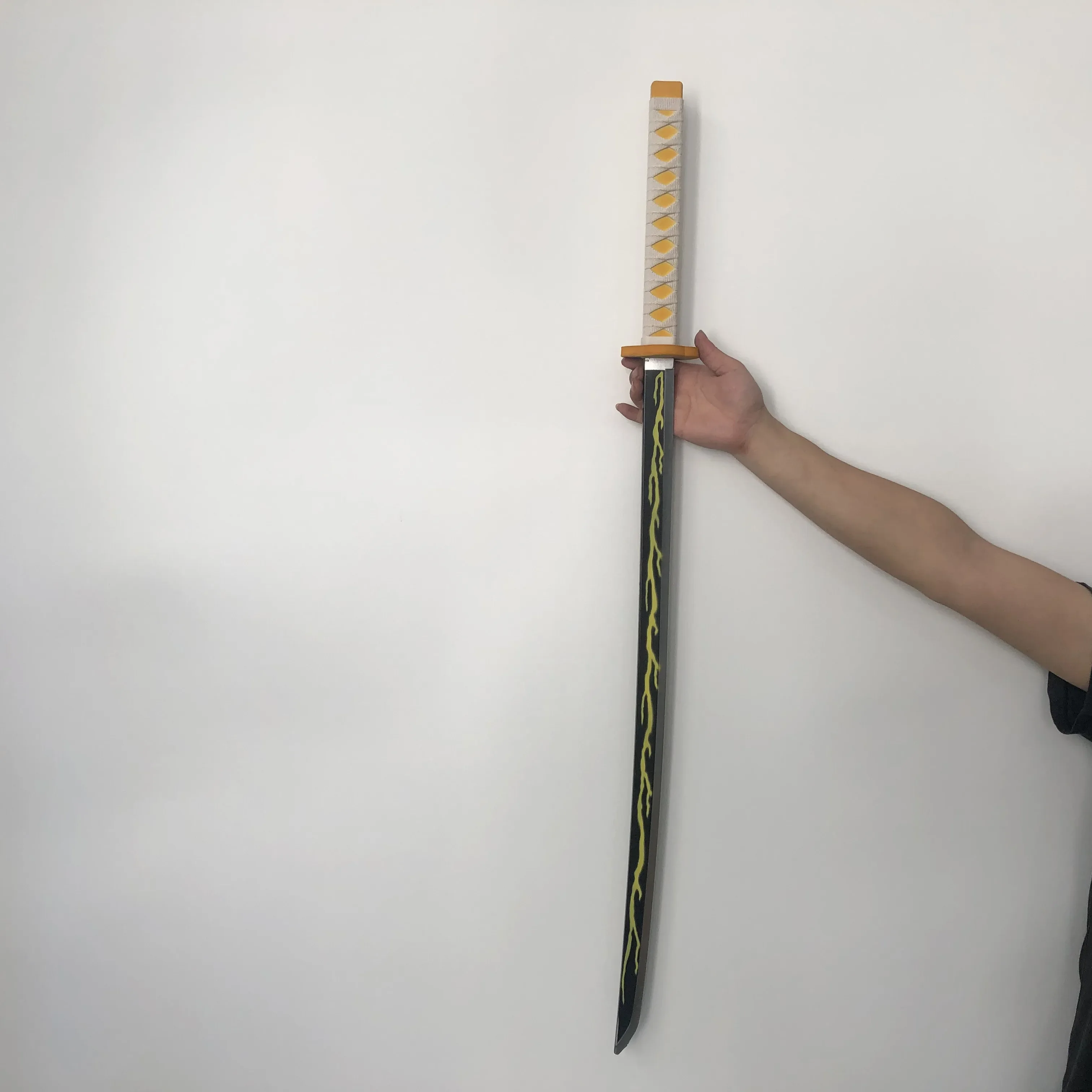 Cosplay Sword Agatsuma Zenitsu Sword Anime Ninja Knife PU toy 104cm