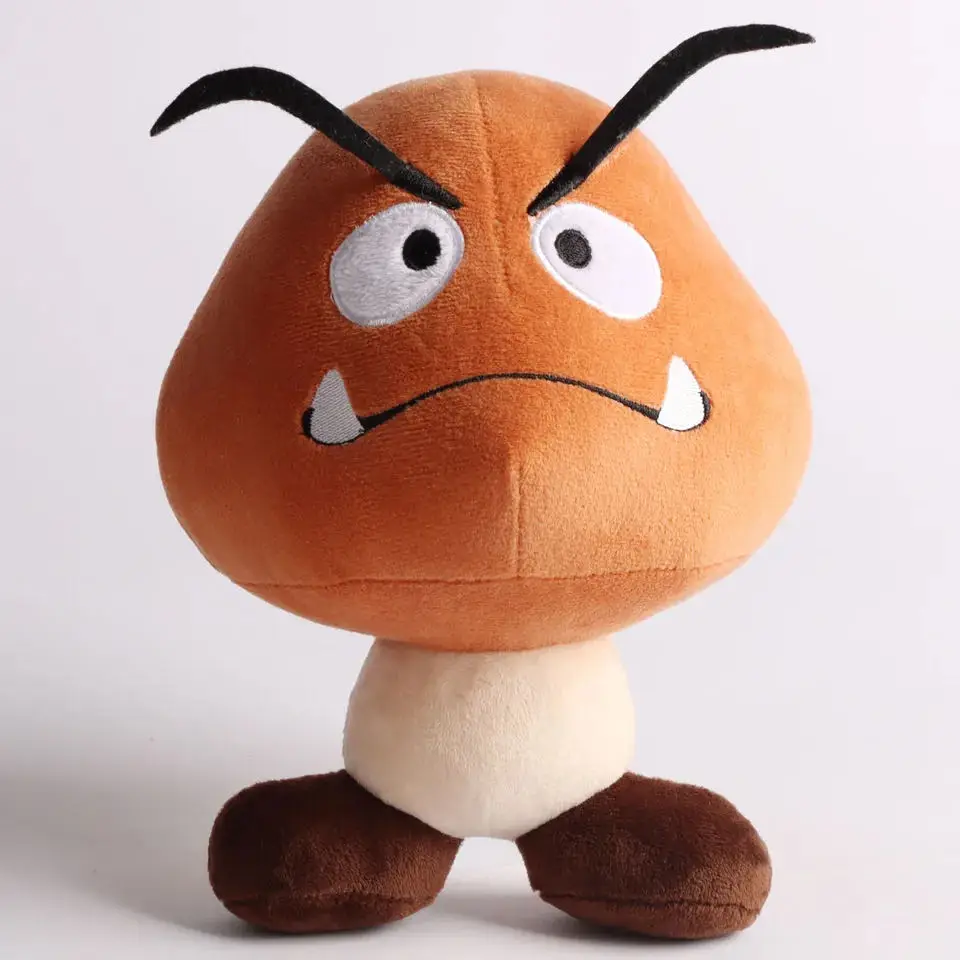 

Плюшевая игрушка Goomba, 21 см, мягкая Набивная игрушка, персонаж Goomba, плюшевая кукла для детей, коллекционная Аниме Кукла, подарок