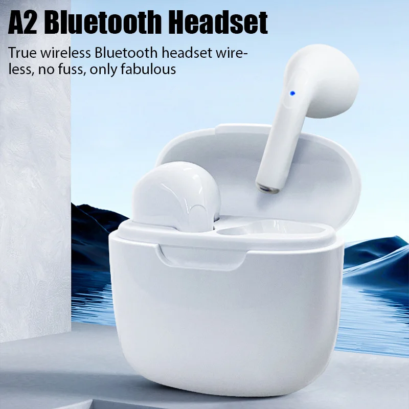 NEW A2 TWS Wireless Bluetooth 5.0 Earphones Outdoor Sport Headphones Mini Touch Headset For Xiaomi Android Apple iPhone Earbuds 2