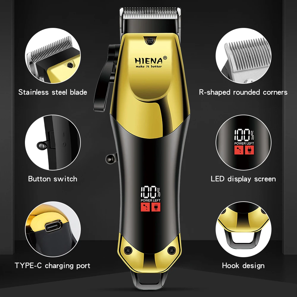 HIENA home-appliance Hair cutting machine Hair cutting machine professional Barber shop machines electric shaver man Hair set 3