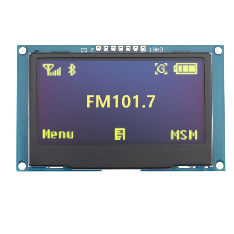 OLED ÷ , 2.42 ġ, 12864, 128x64, IIC, I2C, SPI,  LCD ȭ, C51, STM32 SSD1309 