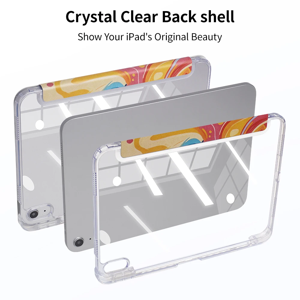 Sleek and Slim Protective iPad Case with Pencil Holder