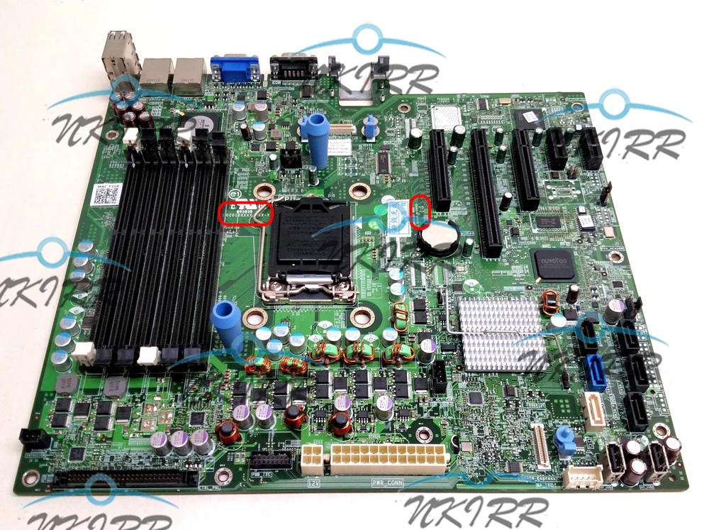 E93839 02010XXXX-XXX-X P/N:010130M00-000-G 2p9x9mnfth 3wnwr KMW1J P673K LGA 1156/Socket H материнская плата для Dell PowerEdge