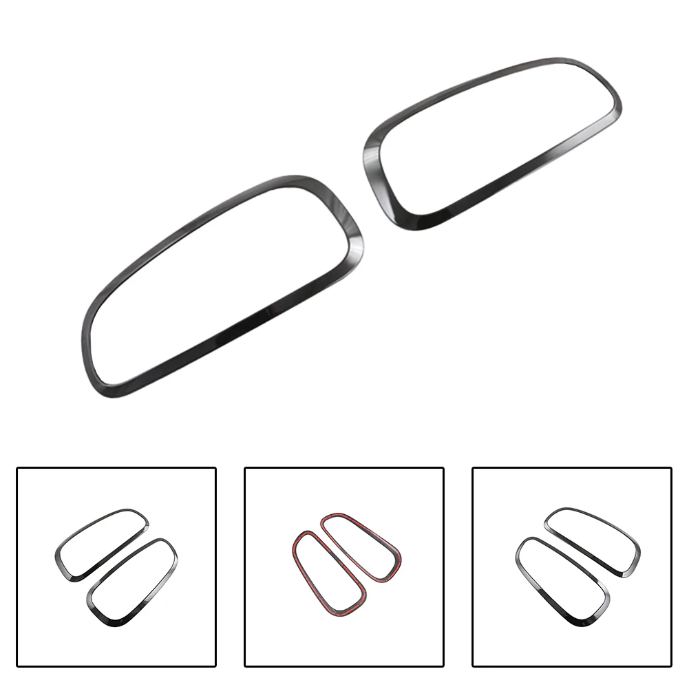 

Parts Tail Light Frame Black Cover Decorative Fittings 2pcs/set ABS Accessories For Mini Clubman F54 2022 Stickers