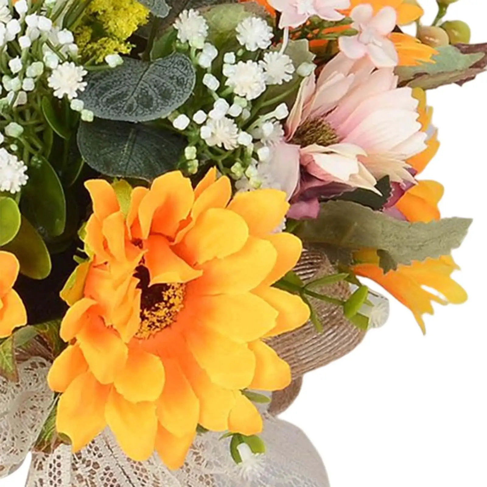 Wedding Bouquet Bridal Holding Wedding Bouquet with Ribbon sun flower Wedding Bouquets for Housewarming Gift Centerpieces