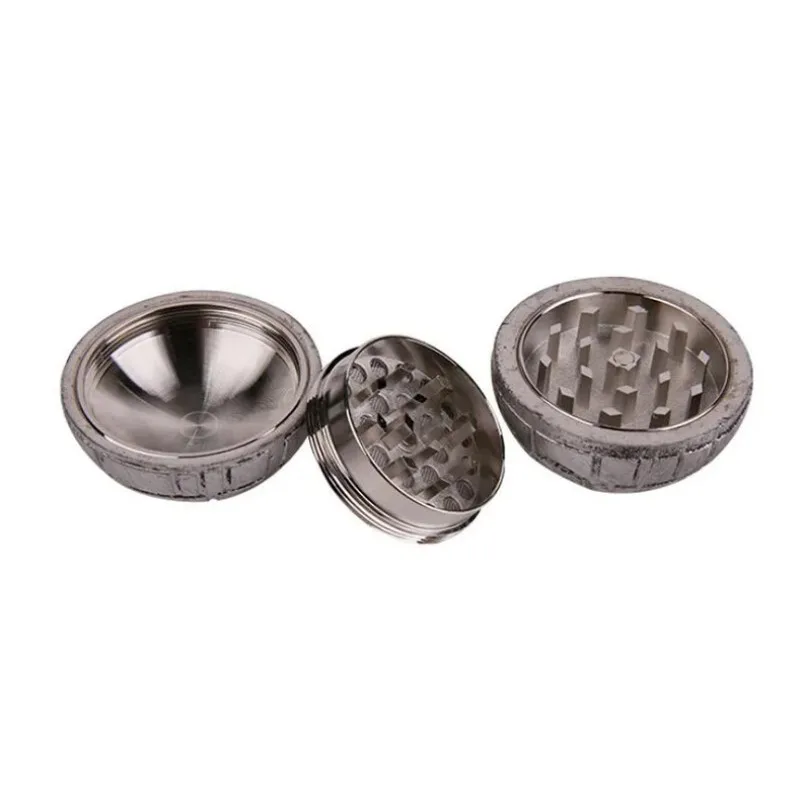 Triple-Layer Herb Grinder & Spice Crusher with Sharp Teeth for Kitchen & Smoking Accessories