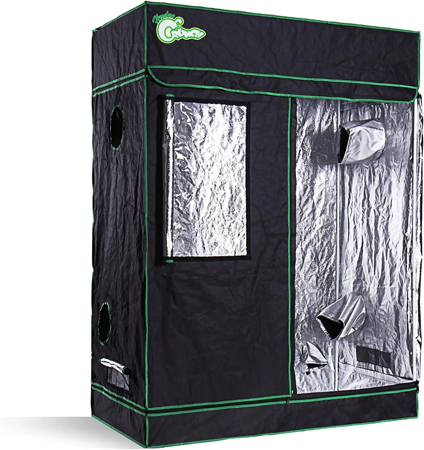 Hydroponic Grow Tent 60" x 31" x 80" Grow Tent Reflective Mylar Hydroponic With Observation Window