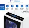 Dishwashers, 5 Washing Programs Mini Dishwashers with 5 L Built-in Water Tank and Double-layered 3