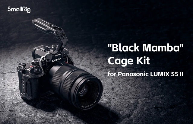 Smallrig-ブラックマンバカメラケージ,Panasonic lumix s5 ii Smallrig-ブラックマンバカメラケージ,Panasonic lumix s5 ii
