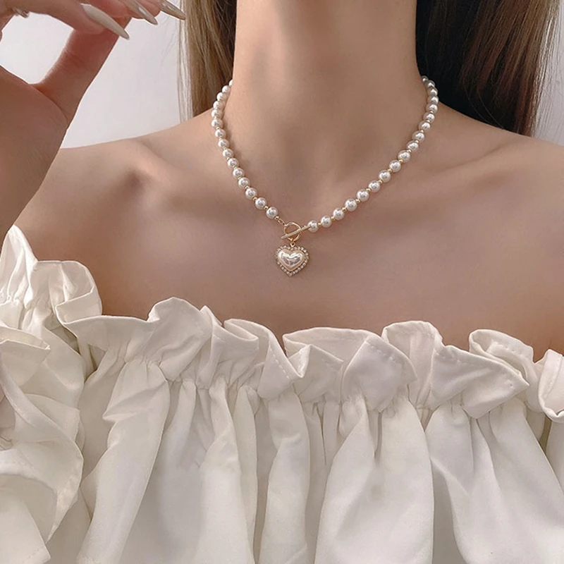 2022 Pearl Necklace Saturn Necklace For 