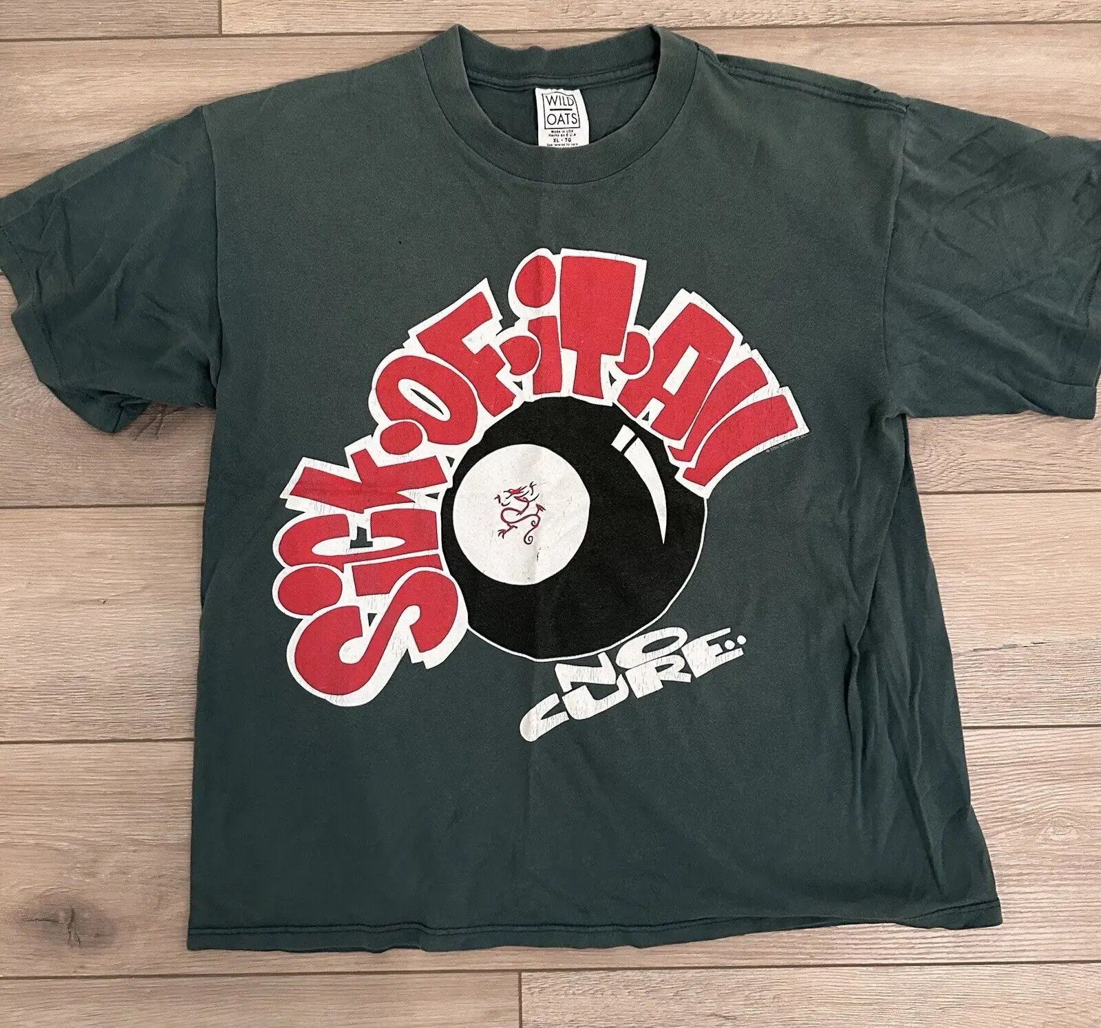 sick of it all NYHC Tシャツ　ビンテージ VTG 90's Sick Of It All We Stand Alone Shirt XL NYHC