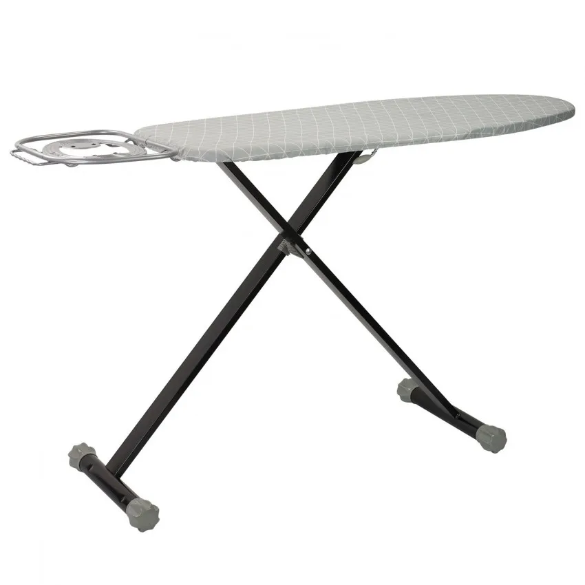 Metal folding ironing board with 7house shelf | Light ironing board with adjustable height | Coffee table