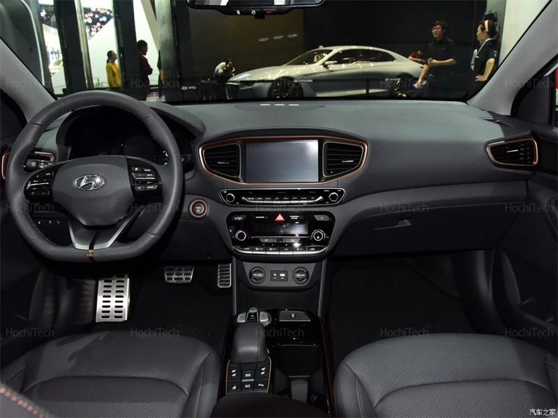 Für Hyundai Ioniq Elektrische EV Hybrid PHEV 2016-2019 Hohe Qualität Dashboard Matte Dashmat Abdeckung Pad Sonnenschirm Teppich Zubehör – Detail 8