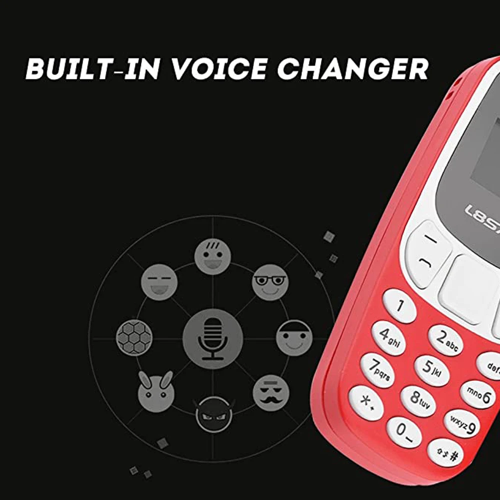 

BM10 Mini Mobile Phone Bluetooth GSM Telephone Cell Phone Support 2G Network Replacement Dual Sim Card Alarm Clock Voice Changer