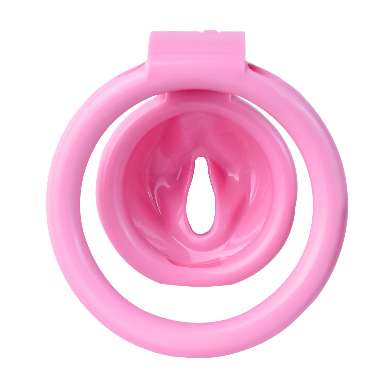 Penis Chastity Cage FRKO Pink ABS Resin Clitoral Pussy Male With 4 Penis Rings Lockcock BDSM Sex Toys For Men Femboy 18+