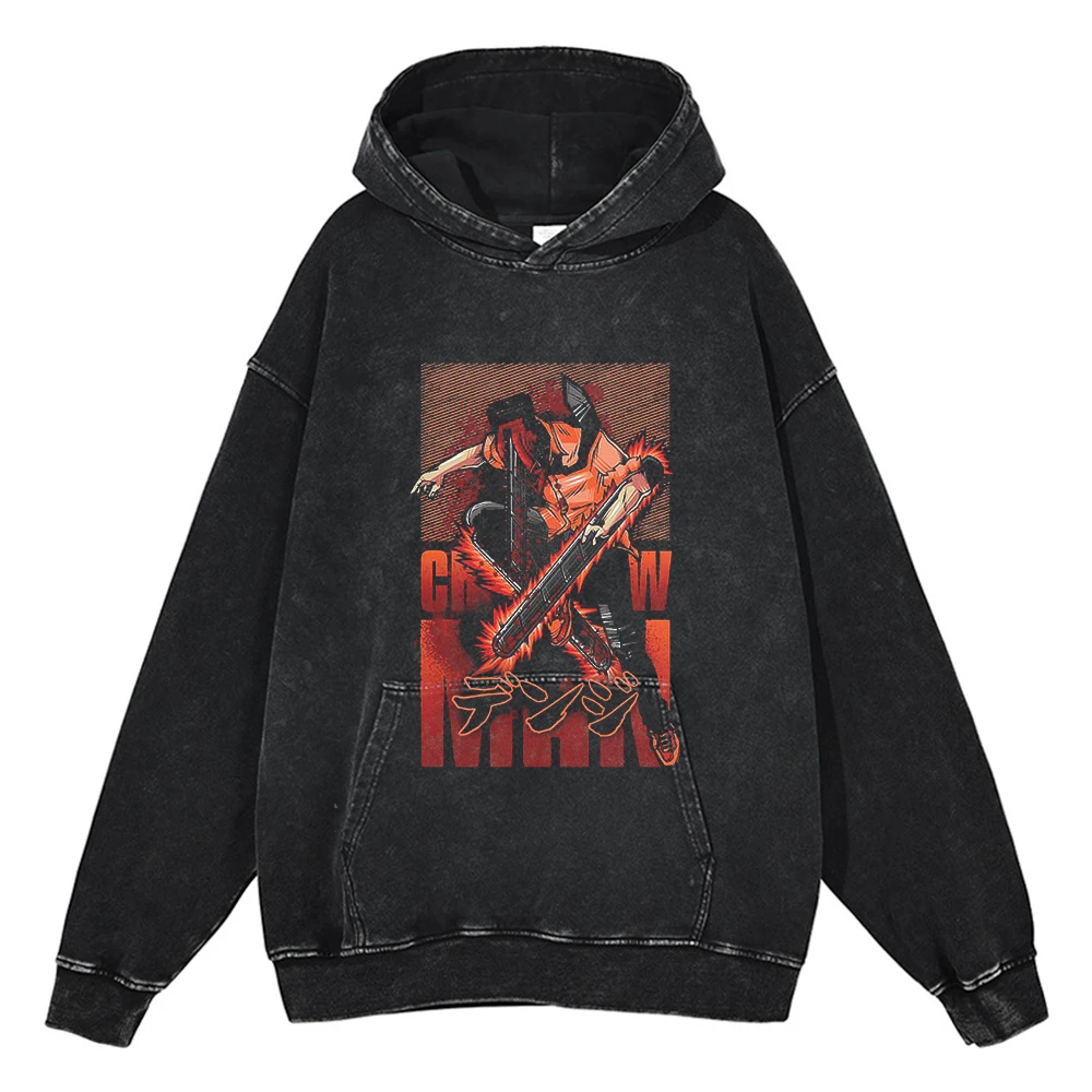 

Streetwear Cartoon 2024 Printed Sweatshirt 2023 Hip Hop Men Cotton Hoodie Oversize Hoodies Graphic Anime Hoodie