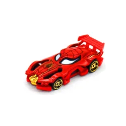 Alloy Avengers Action Figures Racing Toy Set (Spider)