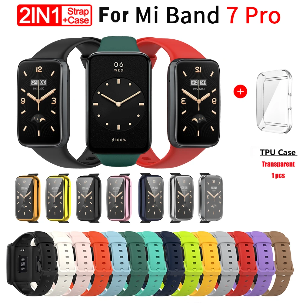 Сменный ремешок для Mi Band 7 Pro силиконовый ремешок для Xiaomi Mi Band 7 Pro браслет для MiBand 7Pro аксессуары