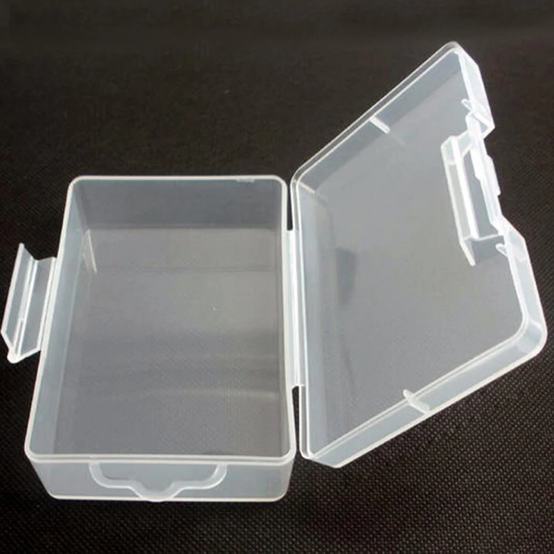 Rectangular Plastic Clear Transparent Storage Electronic Parts Screw Beads Box Collection Container Organizer rolling tool chest