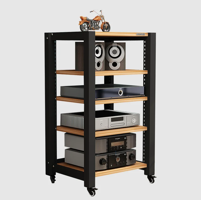 A249 Adjustable/Fixed Amplifier Rack Equipment Living Room