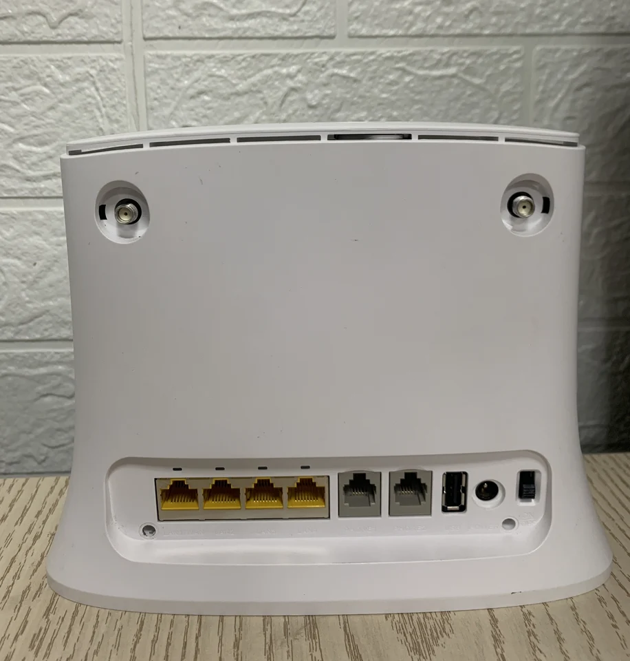 ZTE 4G LTE Router ZTE MF283U Wifi 4G Router Modem 4 Wlan Port MAXIS ...