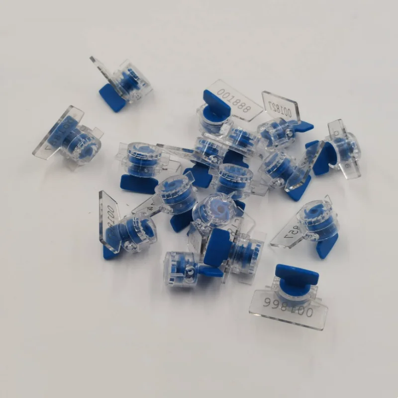 Security Seals 20pcs Easy to Use Water&Electric Meter Seal Lead Seal Anti-theft Without Wire Button Shape Red Yellow Blue Green