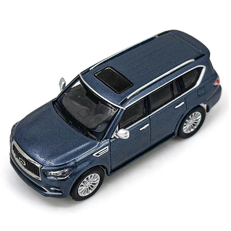 1:64 Scale Diecast Infiniti QX80 2020 Simulation Static Car Model 1/64 Miniature Car Model Fans Collection Display Decoration 4