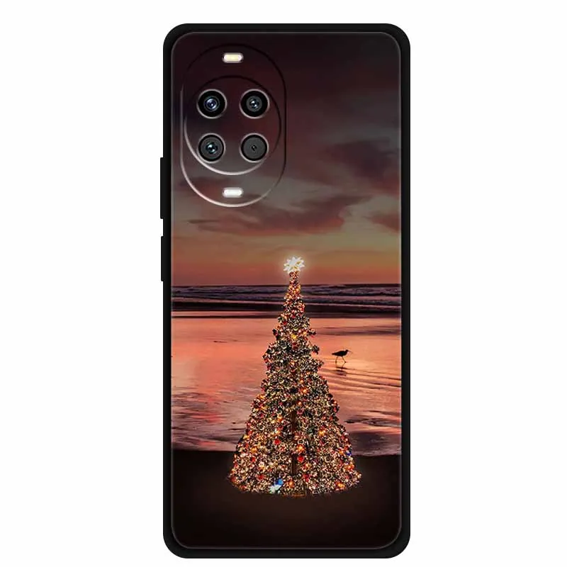Festive Cartoon Christmas Soft TPU Phone Case - Fun & Durable Bumper Cover