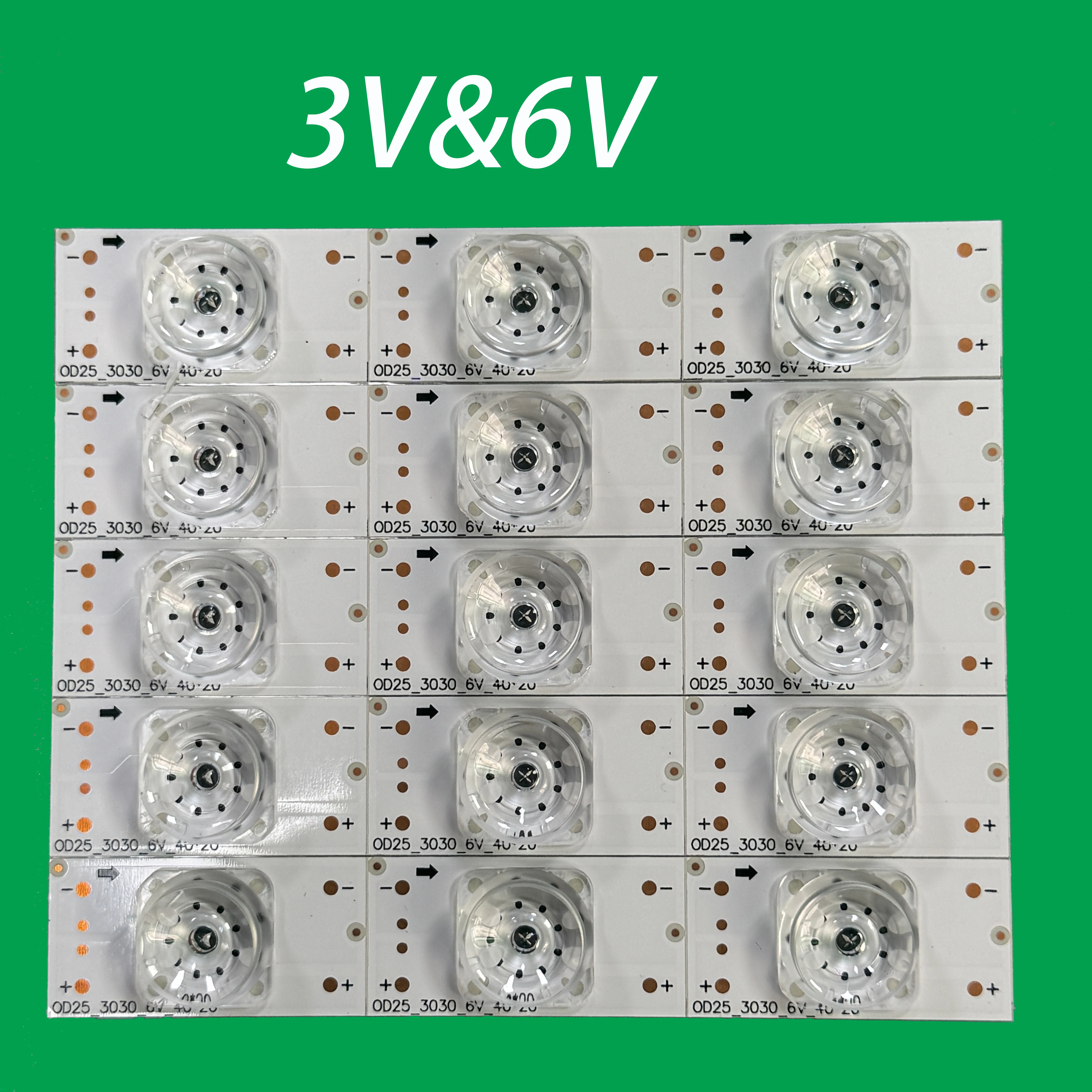 LED Backlight Strip Accessories for 3V 6V SMD Lamp Beads Optical Lens Fliter for 32-75 inch led light,led light bar