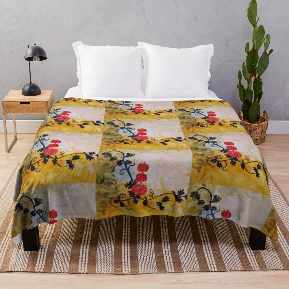 

Pumpkin Romp Throw Blanket Extra Large Blanket Large Blanket Cute Blanket