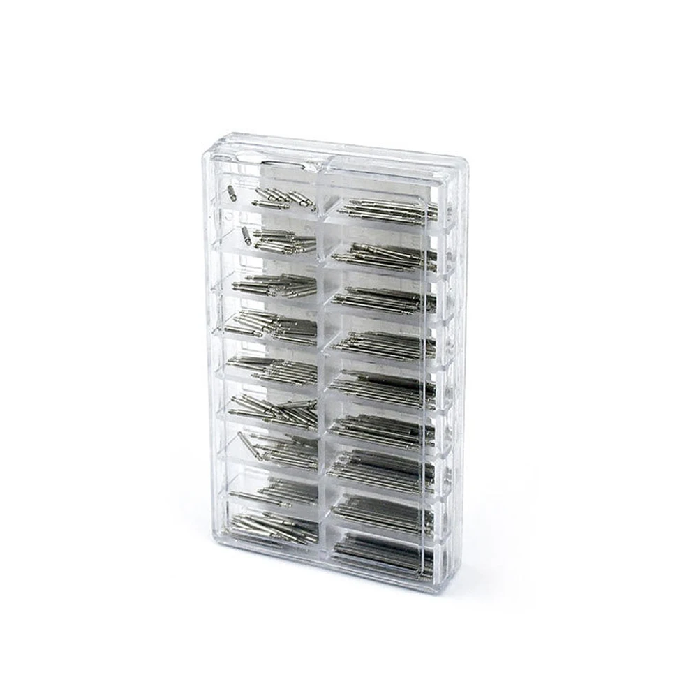 Watch Spring Bar Tool 270pcs/set Strainless Steel Spring Bars Dia 1.5mm/1.8mm length 8mm-25mm/6mm-23mm Watchband Strap Belt Watch Repair Tools Pin