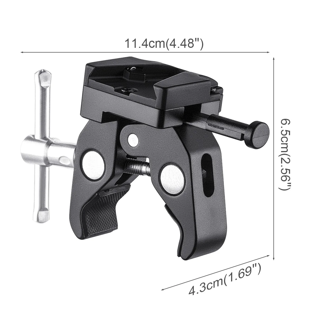 V-Mount V-Lock Battery Clamp Aluminum Alloy Quick Release Plate For Sony BP Battery