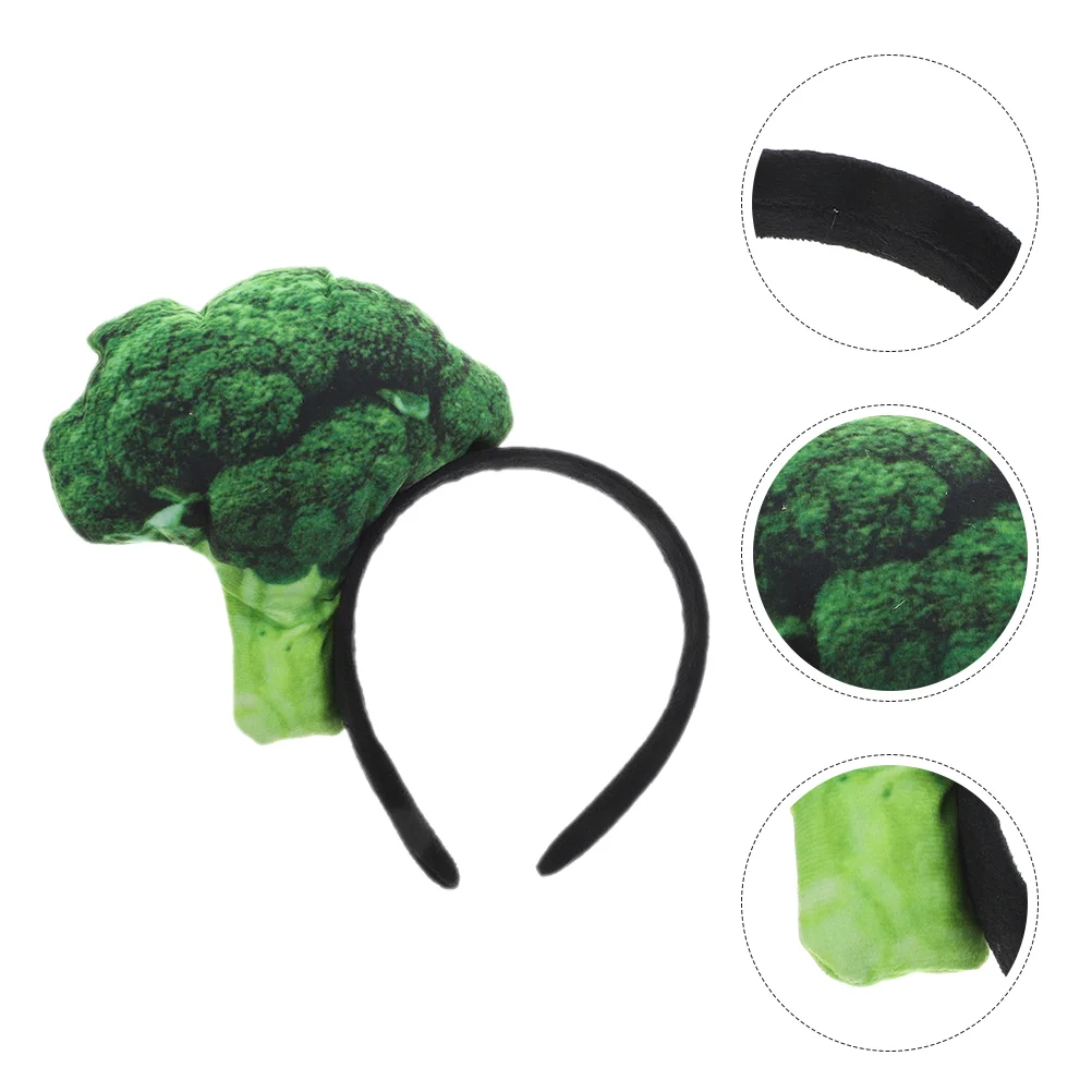 2pcs Party Bands Decorative Cosplay Headpiece Vegetable Headband Funny Headdress