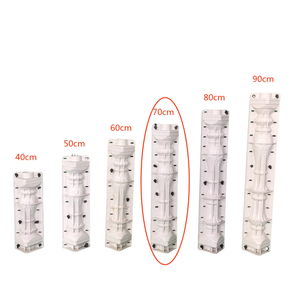 ABS Precast Concrete Plastic Baluster Molds for Garden or House