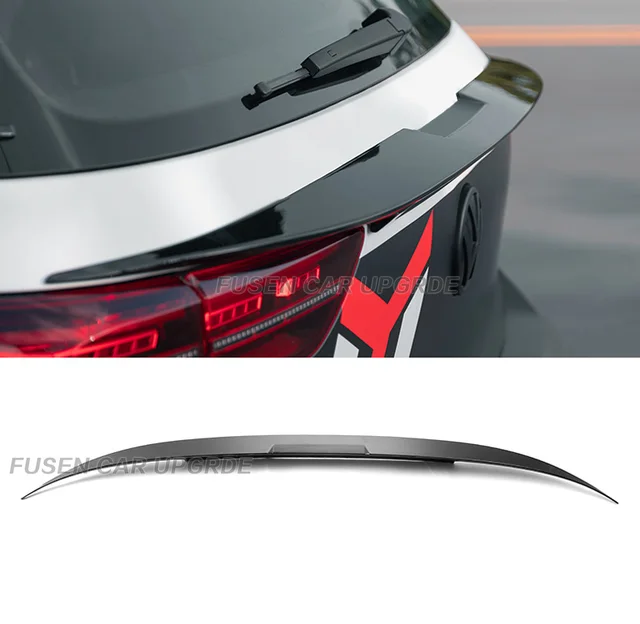 For Volkswagen Golf 8 Middle Spoiler Auto Rear Tailgate Mid