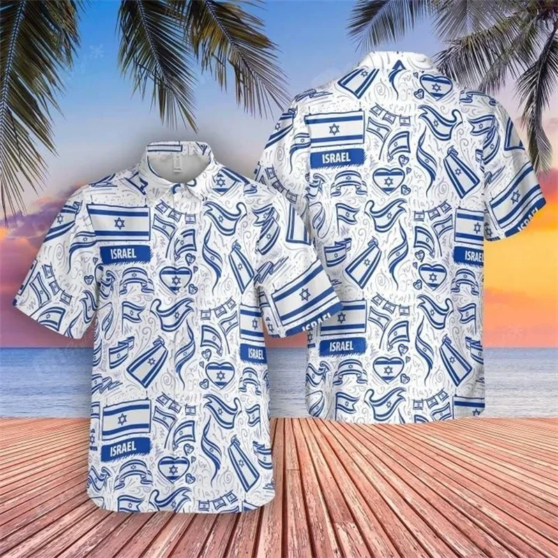 

Гавайская рубашка мужская с коротким рукавом, модная повседневная Пляжная сорочка с лацканами, с пуговицами и 3d принтом, размеры до 6xl, лето