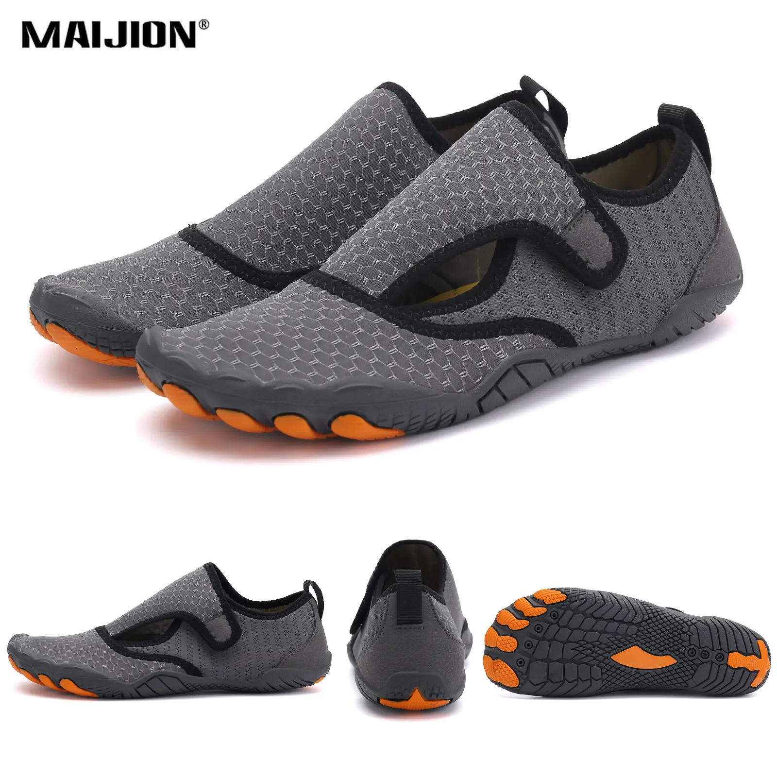 Men Breathable Swimming Aqua Shoes Women Barefoot Upstream Shoes Hiking Wading Sports Quick Dry River Sea Water Sneaker