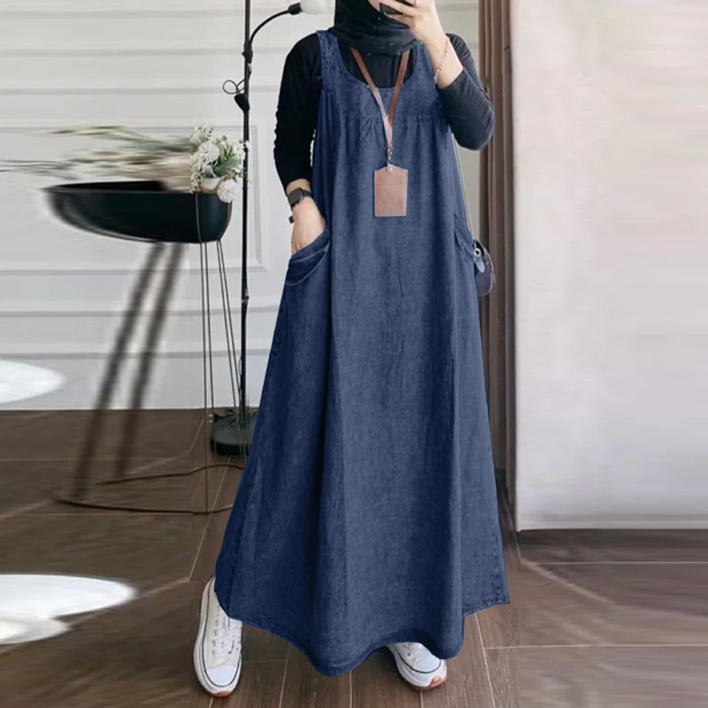 Casual Denim Viscose Summer Dress Sd63b3b3b46ab4d4dadafc72b5426876dn
