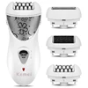 Kemei Epilator Rechargeable 3 In 1 Lady Hair Remover Shaver Electric Callus Remover Depilador Removal for Women Foot Care Tools 1