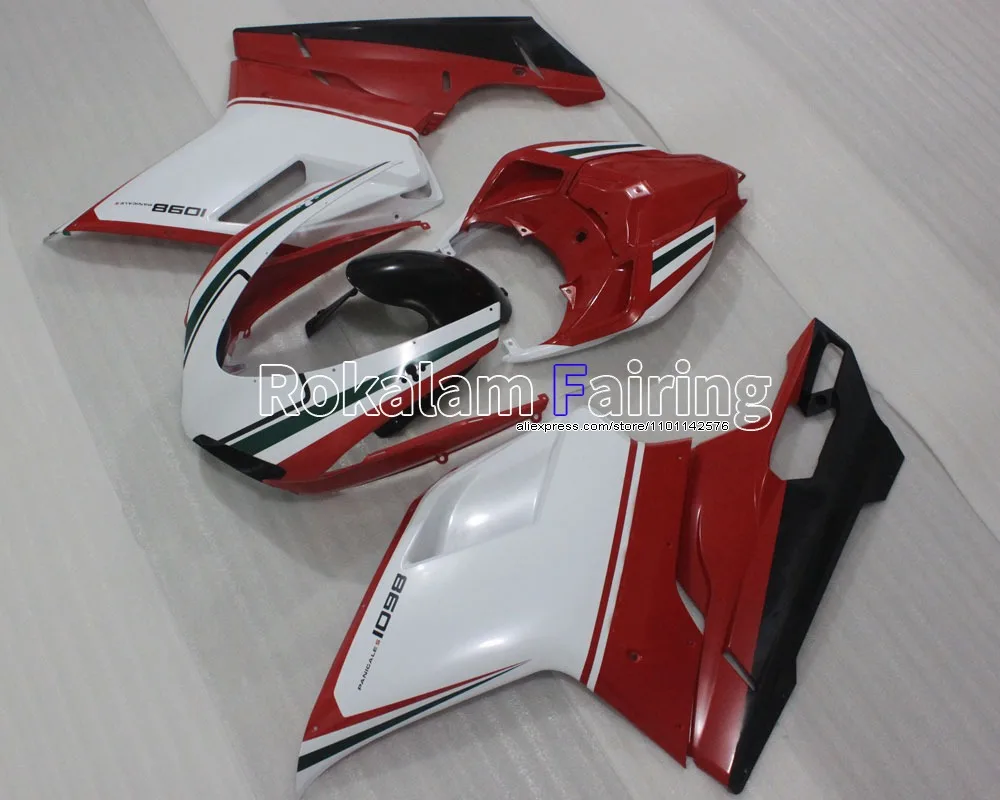 

Детали для капота мотоцикла Ducati 1098S 848 1098 2007 2008 2009 2010 2011 1198 обтекатель кузова (литьё под давлением)