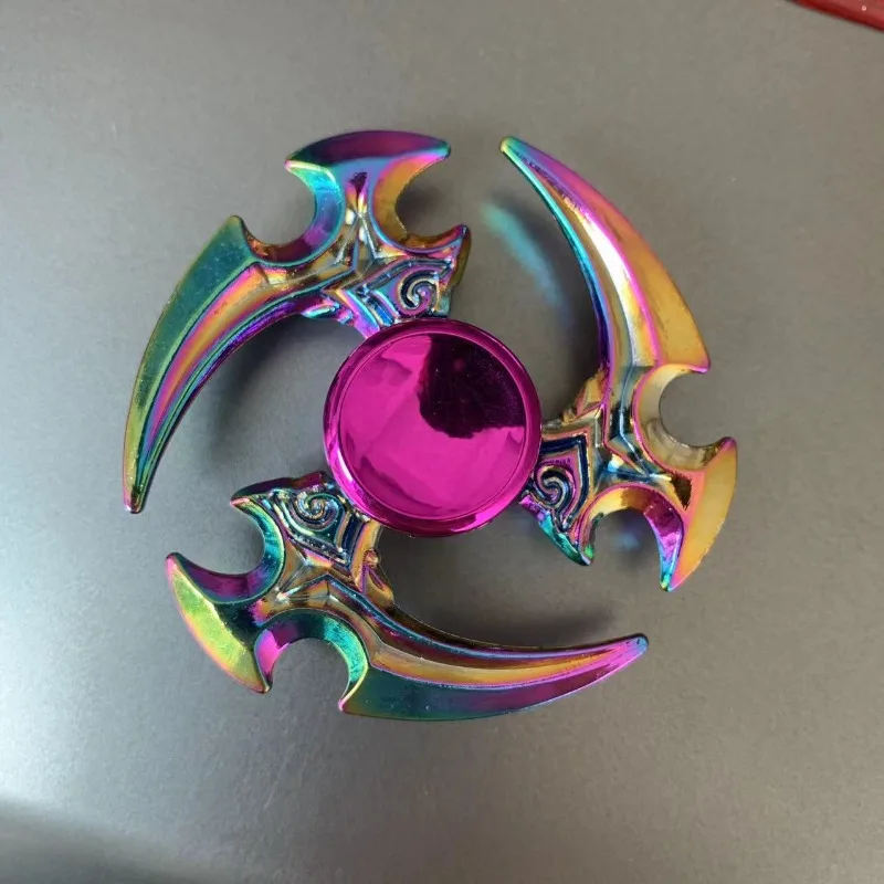 New 28 Style Colorful Metal Fidget Spinner Decompression Alloy Rainbow Hand Spinner EDC Adult Finger Stress Relief Toy Wholesale 2