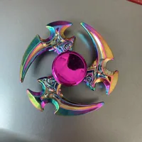New 28 Style Colorful Metal Fidget Spinner Decompression Alloy Rainbow Hand Spinner EDC Adult Finger Stress Relief Toy Wholesale 2