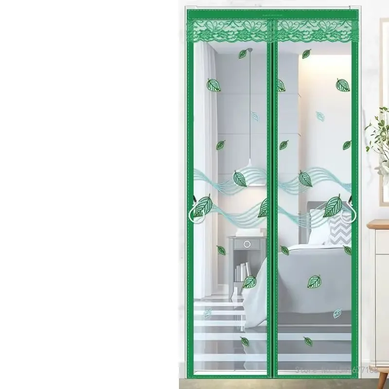 Magnetic Screen Door Curtain, Anti Mosquito Net, Insect Fly Bug Curtains, Automatic Closing Mesh, Summer