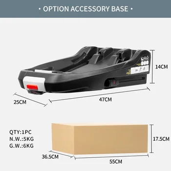 2025 New Model 4-in-1 Baby Stroller with Base 2