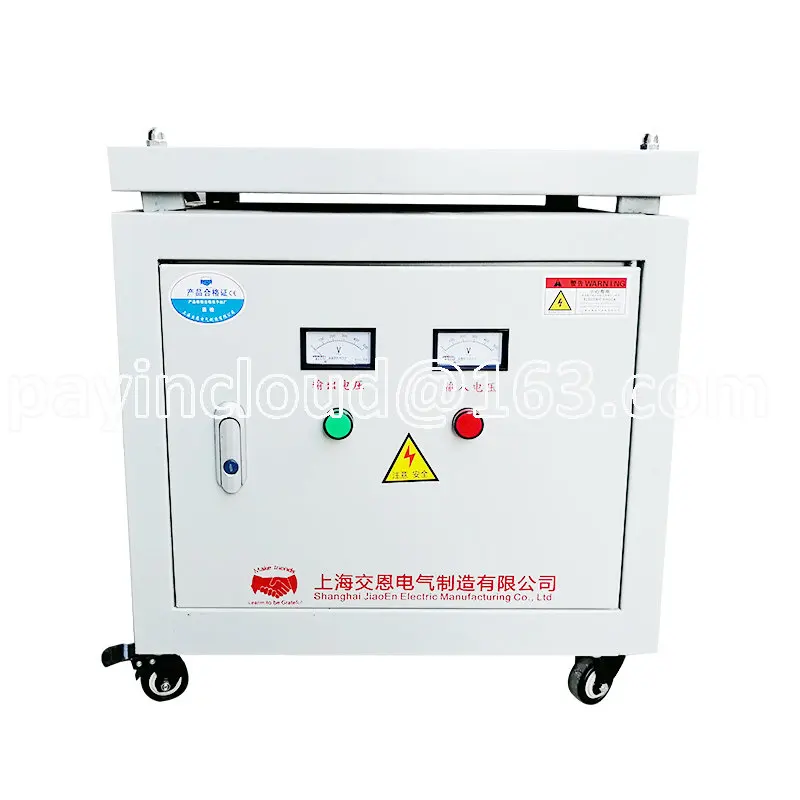 Trasformatore Di Isolamento A Secco Trifase Da 660 V480V A 380V A 220 V200 Personalizzato 30 K50Kw Boost...