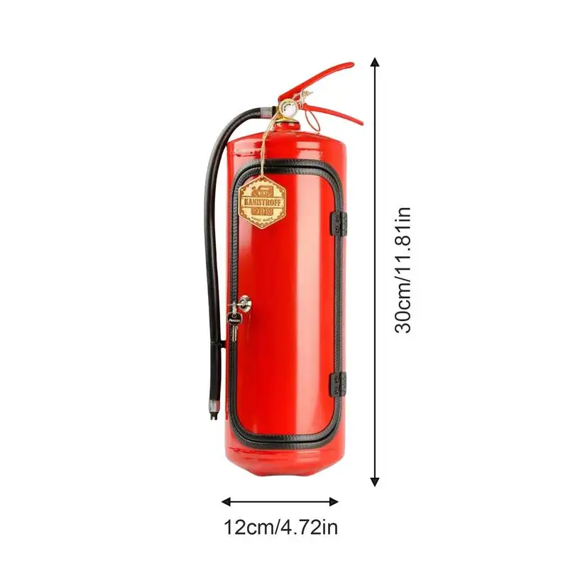 Fire Extinguisher Shape Wine Box Ornaments Mini Bar Wine Cabinet Crafts Decoration Novelty Champagne Liquor Storage Box
