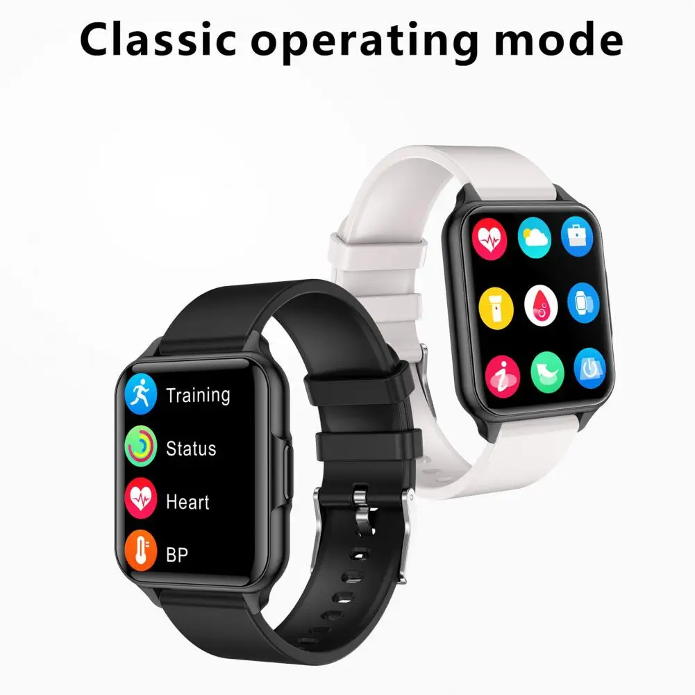 

1 Set Useful 240*280 Media Entertainment Heart Rate Monitoring Wrist Watch for Sports Electronic Watch Smart Watch