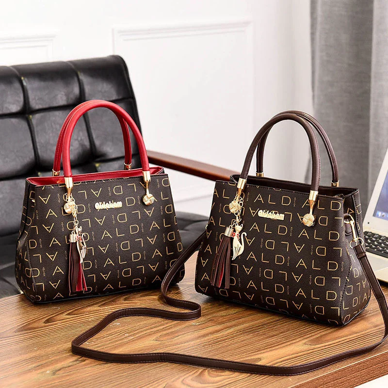 Women's Female Shoulder Crossbody Bag Single Tote New Composite Large Capacity Handbag Woman Y2k Clutche Casual Retro