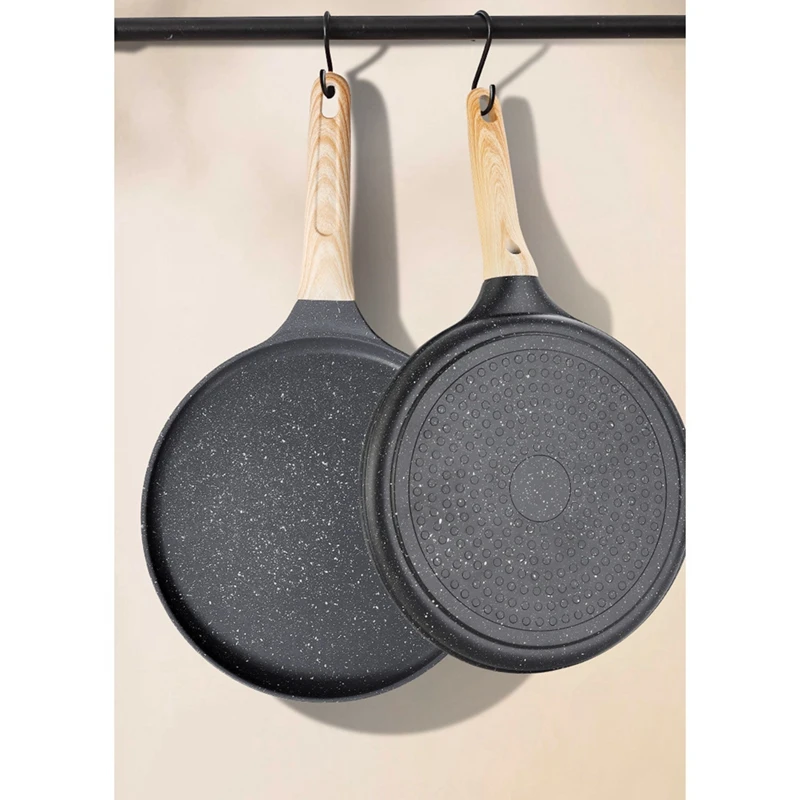 WOODSTONE Skillet Frying Pan Big 12” Natural Elements Heavy Duty Nonstick  New