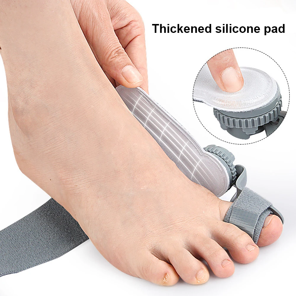 Adjustable Bunion Corrector Toe Separator Hallux Valgus Foot Corrector Toe Separator Straightener Pedicure Finger